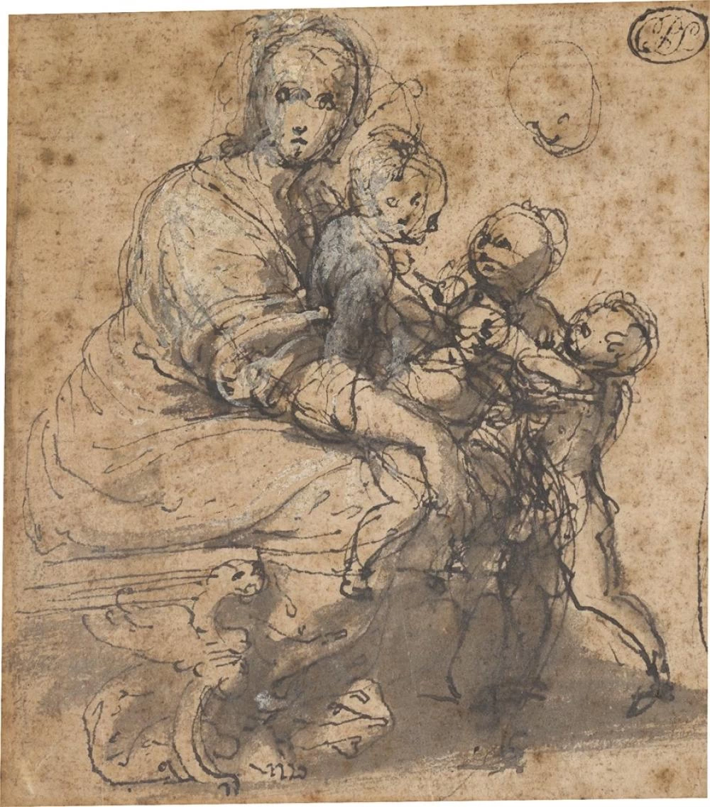 Perin del Vaga - 216, Madonna col Bambino